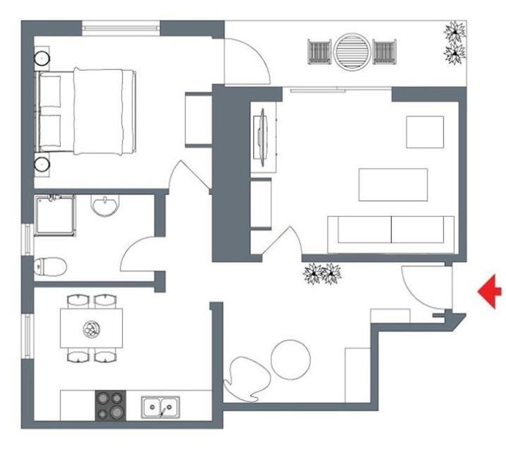 Appart Aux Deux Colombes Avec Balcon Et Garage Pamiers Ngoại thất bức ảnh